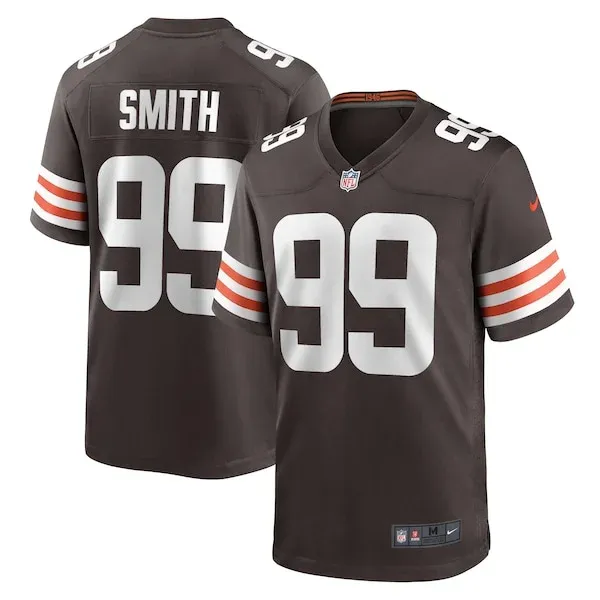 None Game NFL Jersey - Brown | Game-Day Football Apparel | NFL Footbal