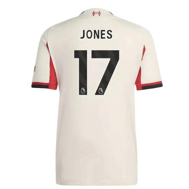 Liverpool Original 2025-2026 Liverpool Authentic Away Shirt (Jones 17)
