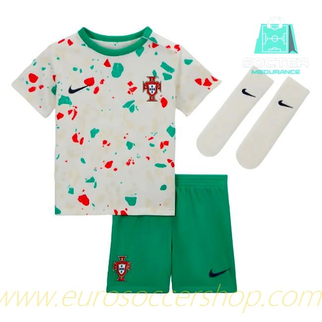 2023-2024 Portugal Away Shirt Youth