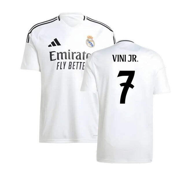2024-2025 Real Madrid Home Shirt (Vini Jr. 7)