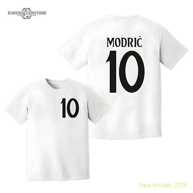 Top-grade Luka Modric Real Madrid Hero Tee - Concept Creation