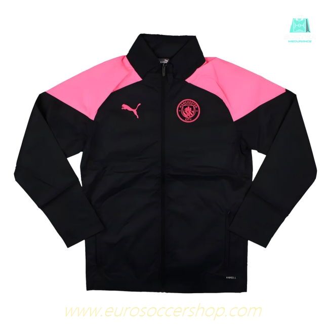 2023-2024 Man City Training All Weather Jacket (Dark Navy)