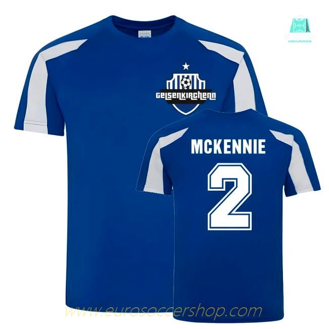 Weston McKennie Schalke Sports Training Jersey (Blue)