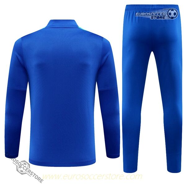 Barcelona Blue Zip-Up Tracksuit for the 23-24 Season