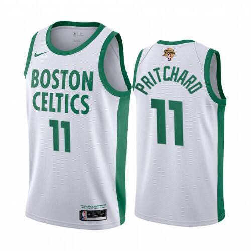 Boston Boston Celtics #11 Payton Pritchard White Swingman Womens 2022 NBA Finals City Edition Jersey Womens