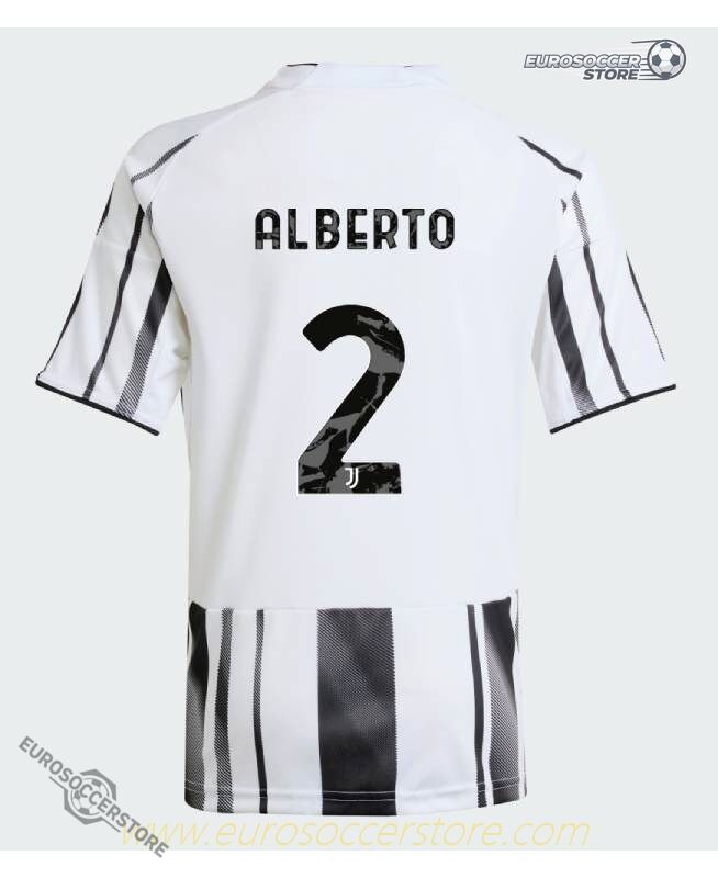 25-26 Juventus Home Jersey with Jeep Sponsor - ALBERTO 2 Version