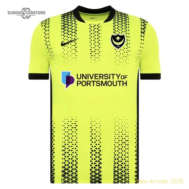 2025-2026 Portsmouth Third Shirt (your Name) - Match Day Jersey