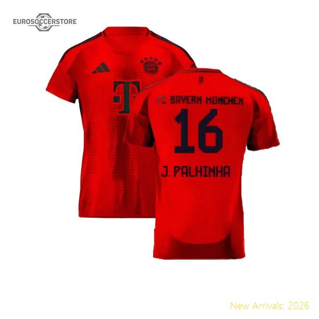 First-class 2024-2025 Bayern Munich Main Jersey (kids) (j Palhinha