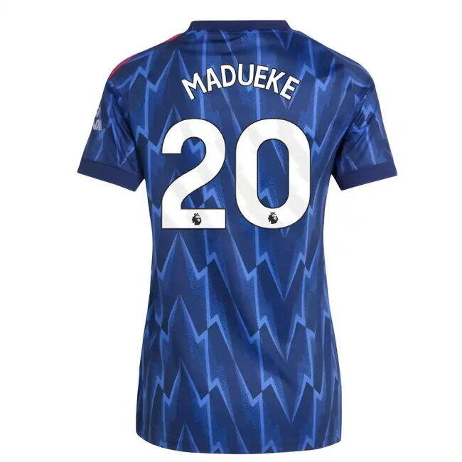 Arsenal Arsenal Away Shirt Womens Madueke #20 Pro Series Dedicated...