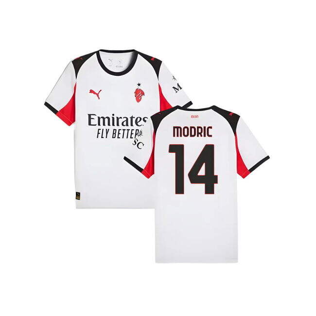 2025-2026 AC Milan Away Shirt (Modric 14)