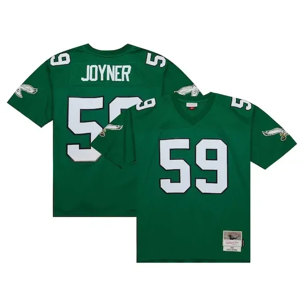 None Seth Joyner Replica Jersey - Green | NFL Player Jersey | NFL Foot