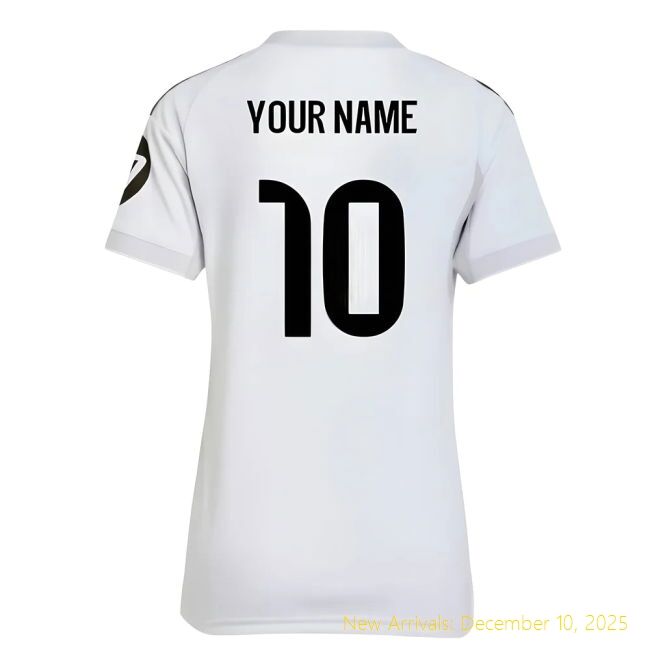 2025-2026 Real Madrid RM Official Home Shirt (Womens) (Your Name)