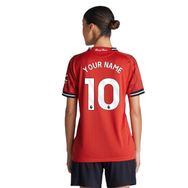 retro 2025-2026 Man Utd Authentic Home Shirt (Womens) (Your Name)