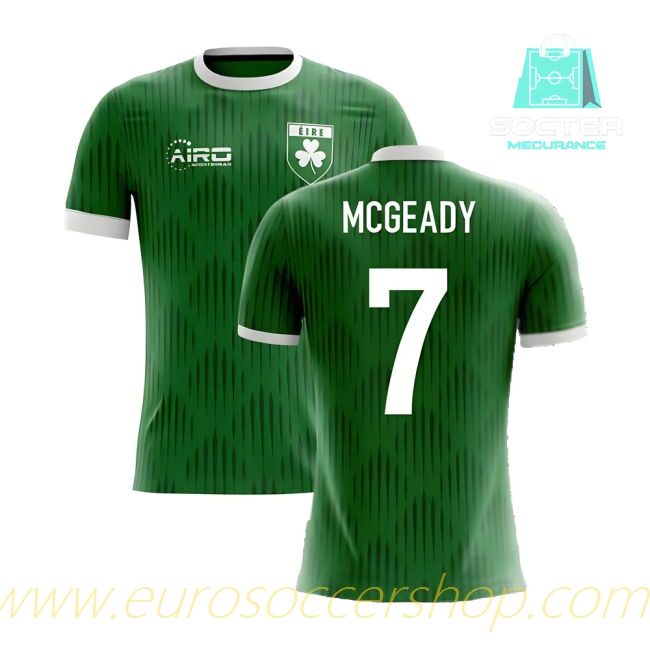 2025-26 Edition Ireland Home Jersey International Children (McGeady 7)