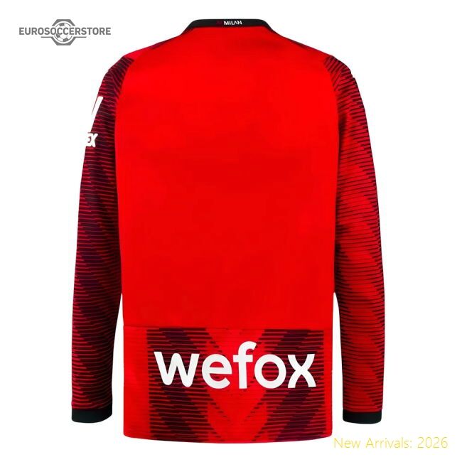 Top-tier Home Ac Milan Jersey 2023-2024 Quick-dry Durable