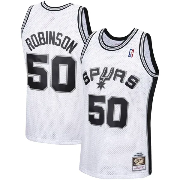 David Robinson SAS Swingman Jersey - premium authentic-jersey - White