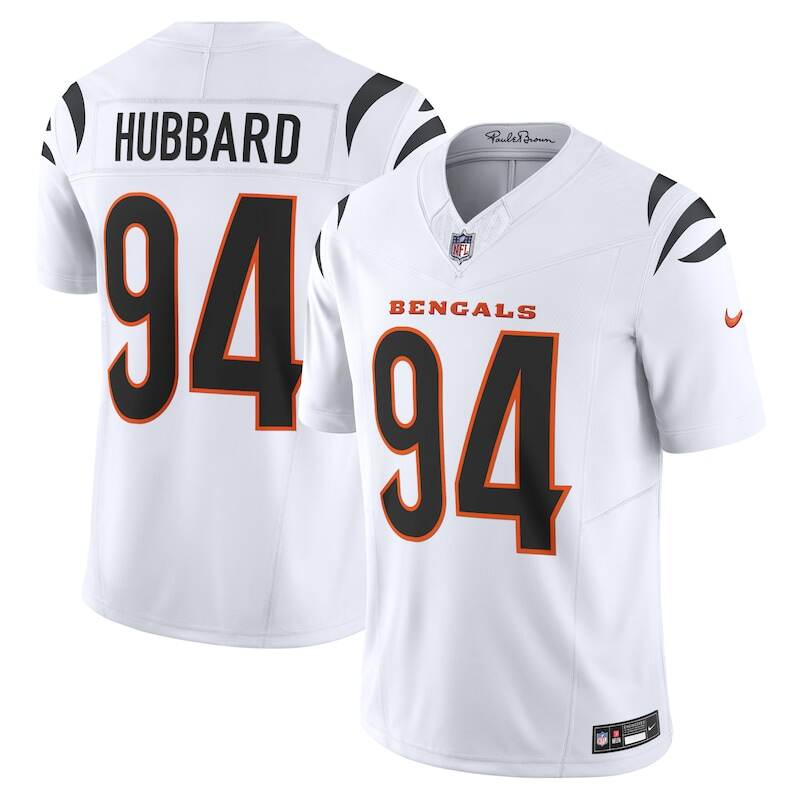 None Sam Hubbard CIN Bengals Premium-Quality Game Jersey Football Appa