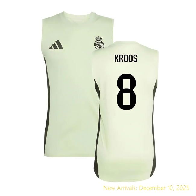 Real Madrid (rm) Jersey - Featuring Kroos - Breathable Material