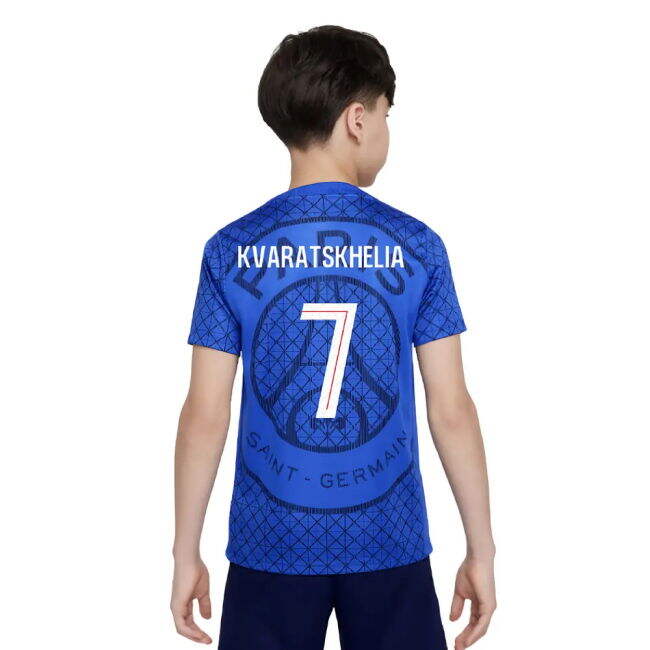 Kids Top Quality PSG 2025-2026 Home Strip
