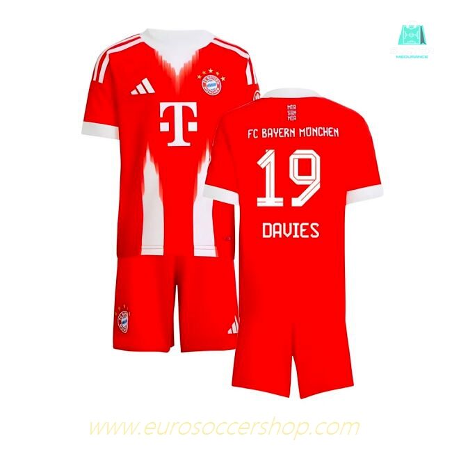 2025-2026 Bayern Munich Home Mini Kit (Davies 19)