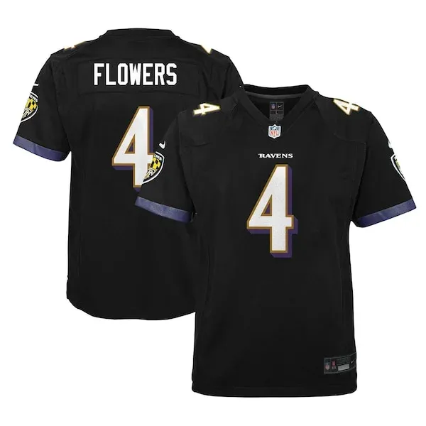 Baltimore Ravens Game NFL Jersey - Black | Performance Football App...