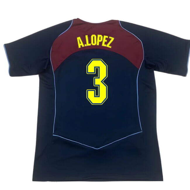 Atletico Madrid 2004-05 Away Shirt ((Good) XL) (A.Lopez 3)