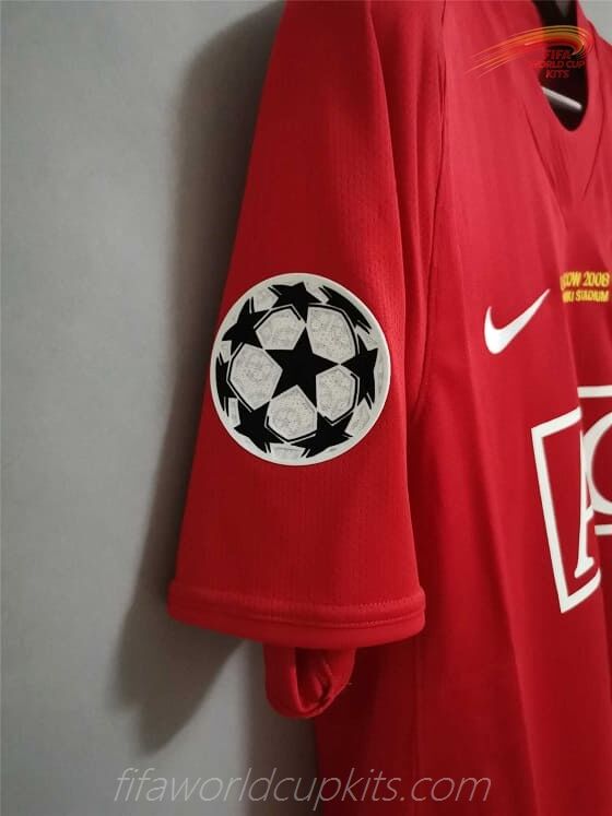 Manchester United Home Game Football Shirt 07 to 08