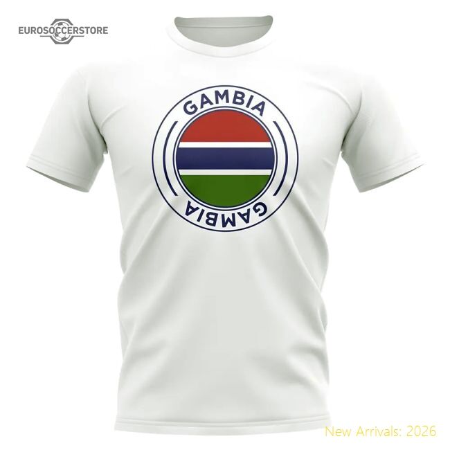 Gambia Football 20242025 Regular Authentic Shirt Quickdry