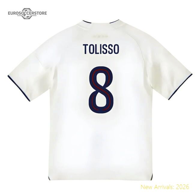 Trending 2025-2026 Olympique Lyon Home Shirt (Kids) (Tolisso 8)