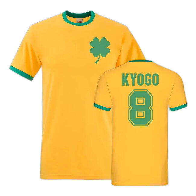 Bhoys Kyogo #8 Top Tier Intense New Release Fan Shirt European Cham...