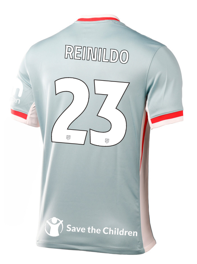 24-25 Season Atletico Madrid Away Champions League Jersey Featuring REINILDO #23