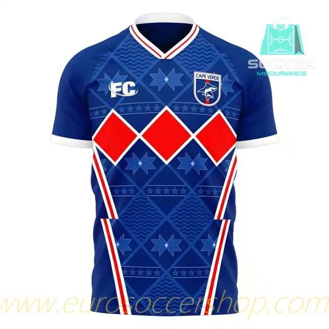 2021-2022 Cape Verde Home Shirt Design Concept