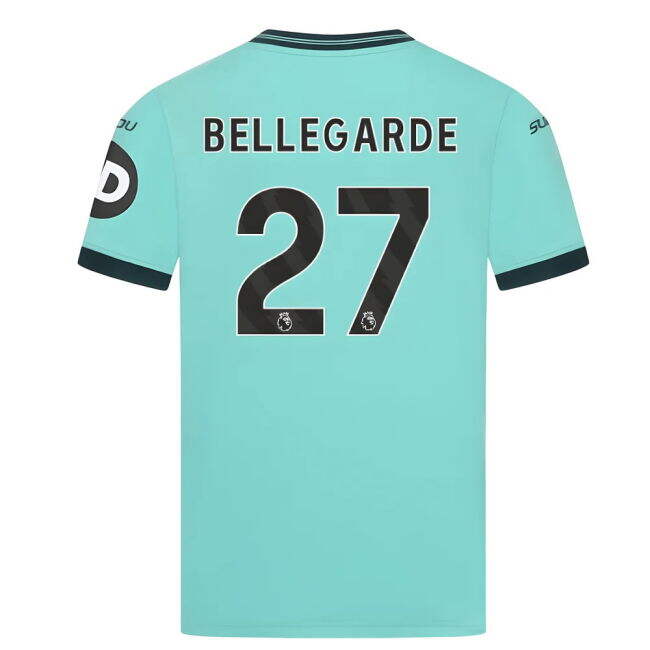 2025-2026 Wolves Away Shirt (Kids) (Bellegarde 27)