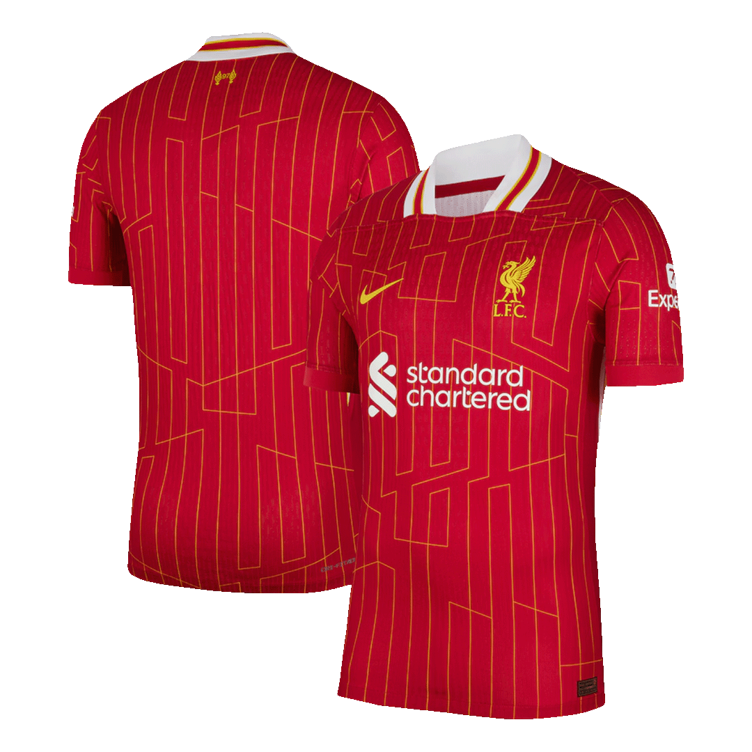 Liverpool Home Authentic Soccer Jersey