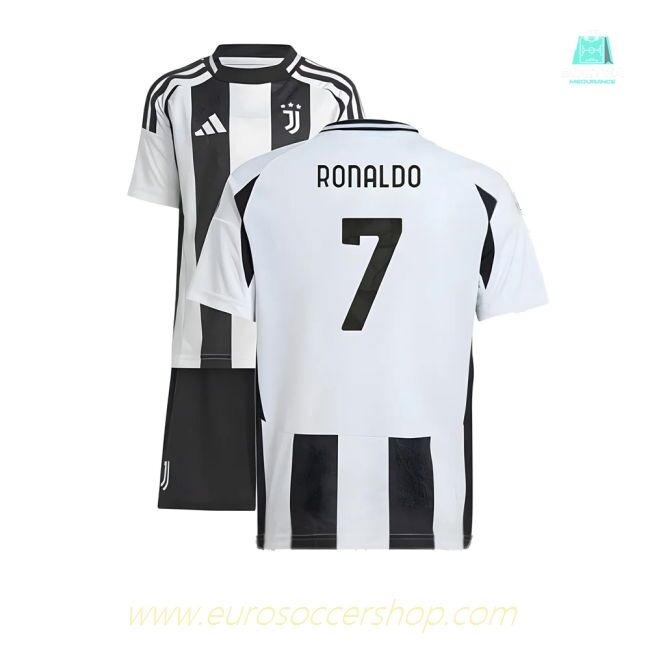 2024-2025 Juventus Home Mini Kit (Ronaldo 7)
