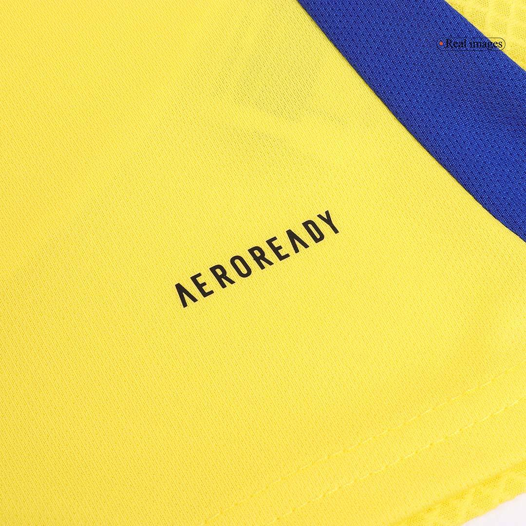 Kid's Al Nassr Home Soccer Jersey Kit(Jersey+Shorts) 2024/25Authentic