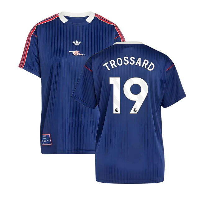 2023-22 Arsenal Authentic Home Soccer Jersey Trossard 19 L S