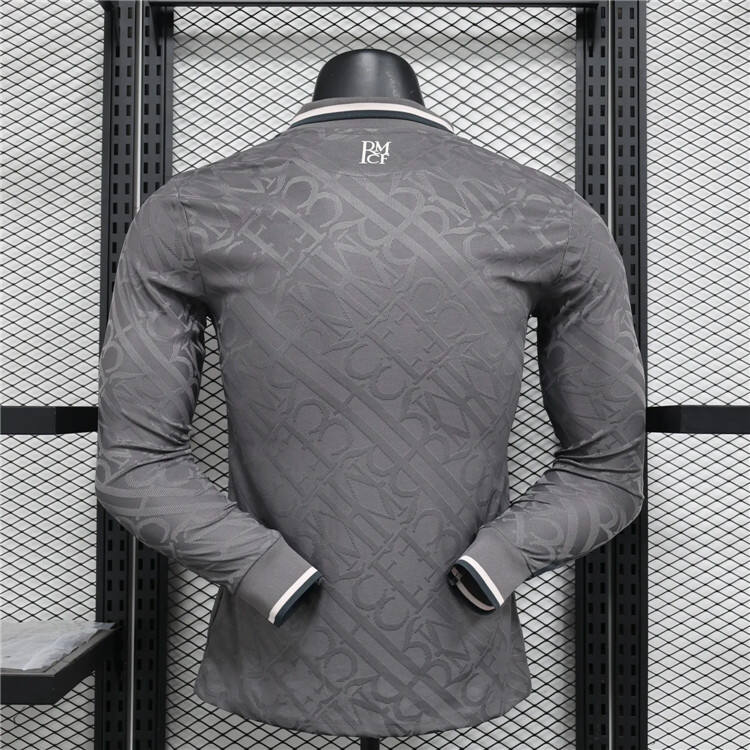 Authentic Real Madrid 2425 Third Long Sleeve Match Shirt - Official