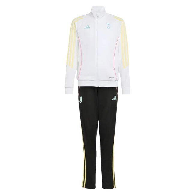 2025-2026 Juventus Tracksuit (White) - Kids