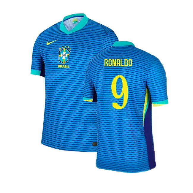 Ronaldo 9 Limited Edition Rare Quality Brazil Away Exclusive Kit