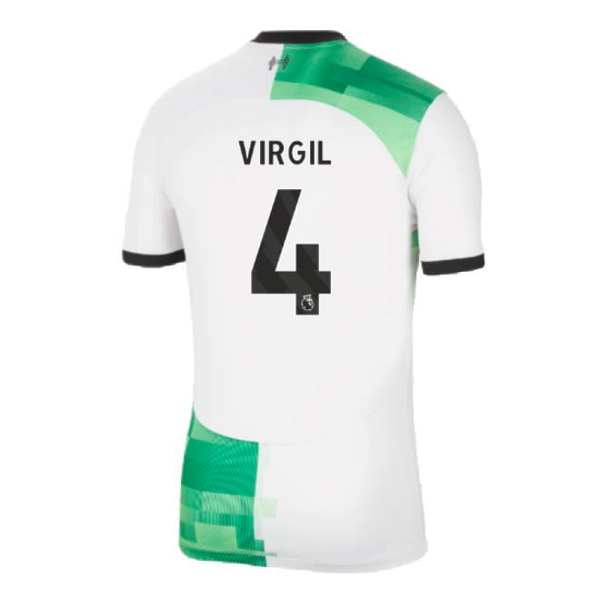 Official Shirt Official 2023-2024 LIV Away Limited Edition Virgil#732