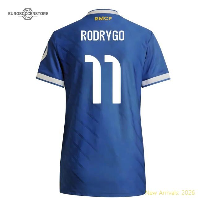 Match-Day 2025-2026 Real Madrid Authentic Third Shirt (Womens) (Rodrygo
