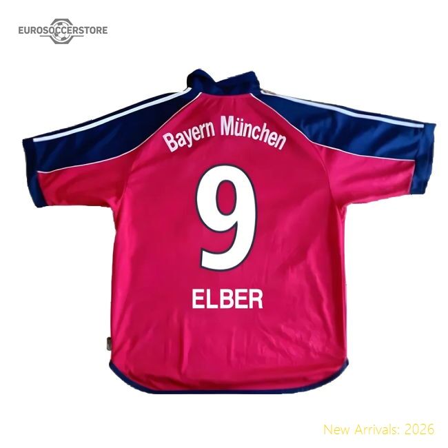 Bayern Munich 1999-01 Main Jersey ((excellent) S) (elber 9)