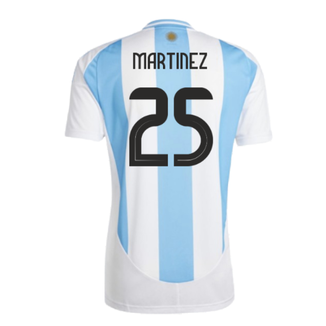 MARTINEZ 25 New Argentina Home Game Jersey 2024-2025