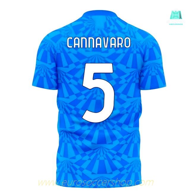 Napoli 1990s Home Concept Football Kit (Libero) (CANNAVARO 5) - Baby
