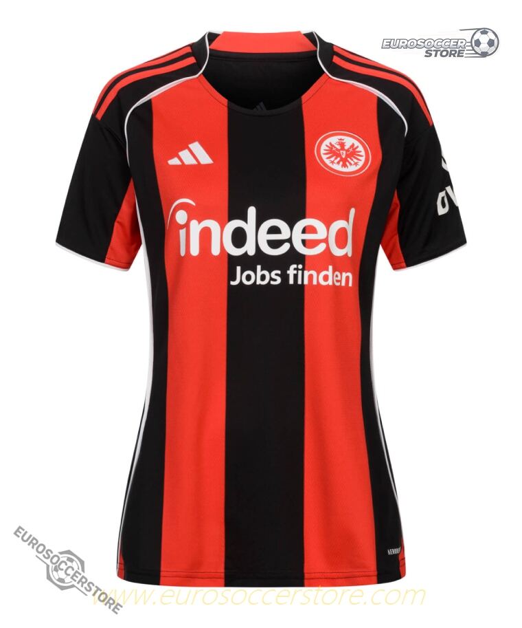 Eintracht Frankfurt Women's Home Jersey for the 25-26 Season