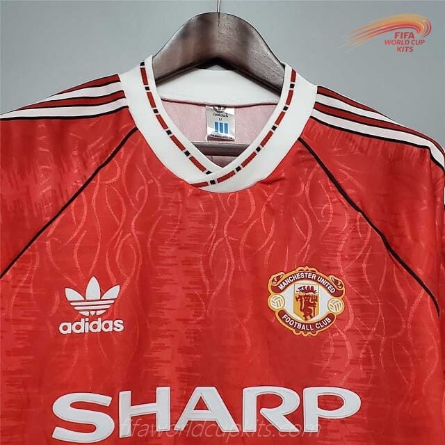 Manchester United season 90-92 First Choice Football Jersey