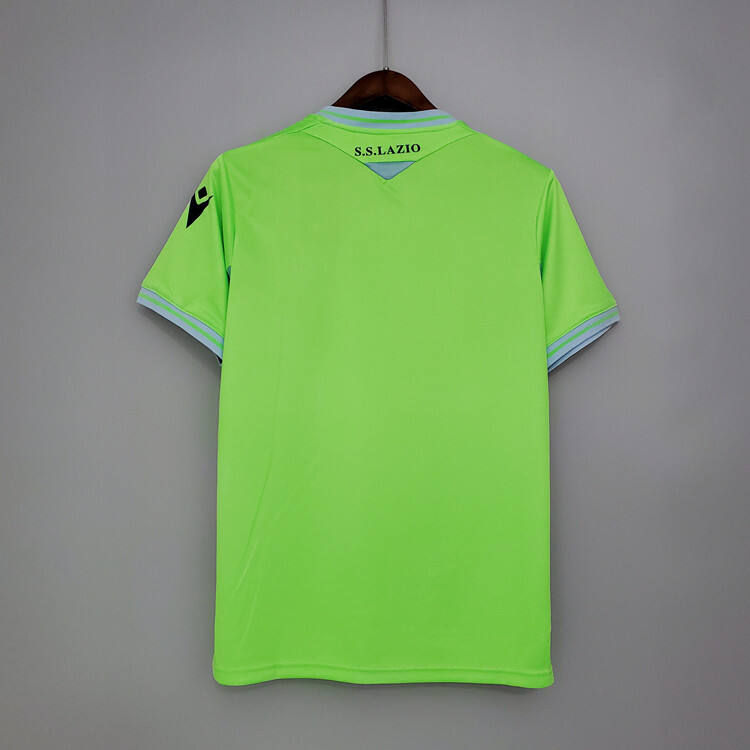 Lazio Soccer Jersey 20-21 Away Green Football Shirt - Official
