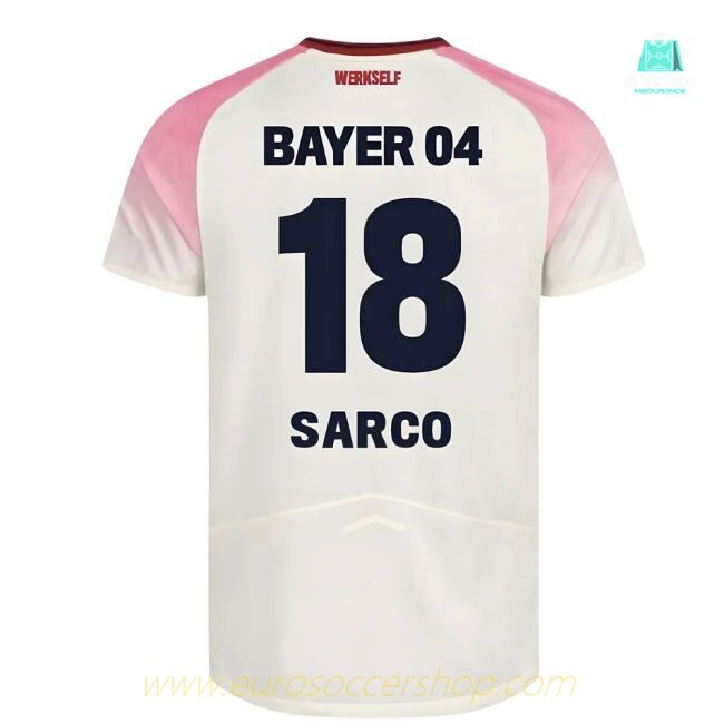 2025-2026 Bayer Leverkusen Away Shirt (Kids) (Sarco 18)