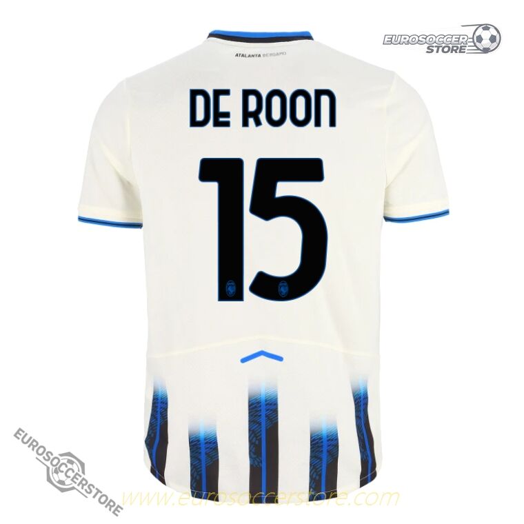 Atalanta 25-26 Season Away Jersey DE ROON #15